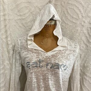 Lightweight Hooded Long Sleeve Angel Wings SatNam Tee